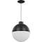 Progress Lighting Globe LED Collection Black One-Light LED Pendant P500148-031-30 - alternate 6